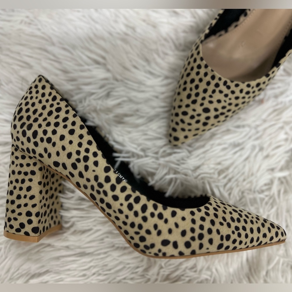 VICI Jasmine Leopard heels, women’s  SZ 9
